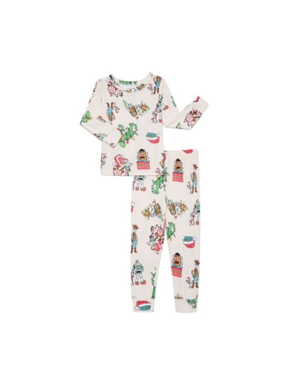 Disney Pixar Toy StoryChristmas PJ's 2 Piece Set Sz 12m NWT - Woody Buzz